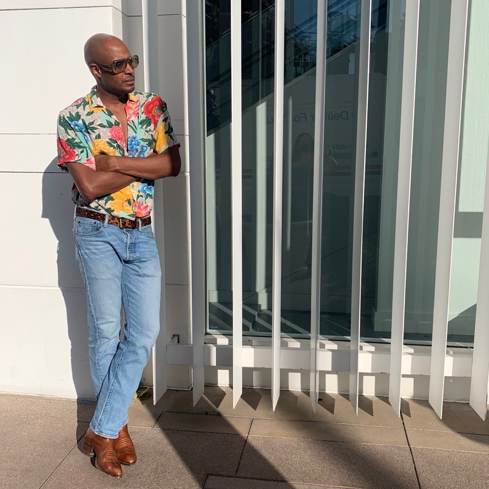 Pink Tom Ford Retro Sunglasses.